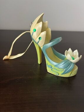Tiana Runway Disney Shoe  Ornament - Retired Collection